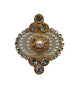 Elegant Pearl Stone Buti ✨ – Designer Kundan Craft Embellishment