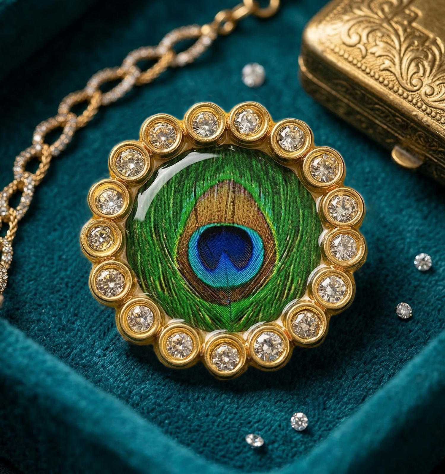 Designer Buti Patches – Kundan, Pearl & Stone Embellishments