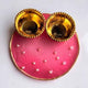 Pink Pearl Mini Resin Pooja Thali (3 Inch) ✨
