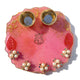 Pink Ganesha Pearl Resin Pooja Thali (6 Inch) ✨