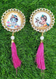 Bal Krishna Shubh Labh Resin Door Hanging (Pair) ✨